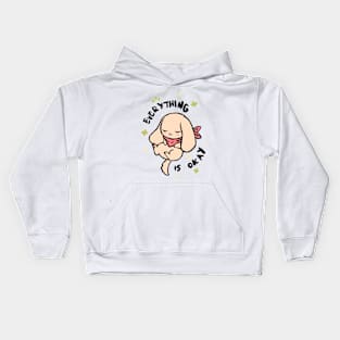 Everything Is Okay (Vanilla) Kids Hoodie